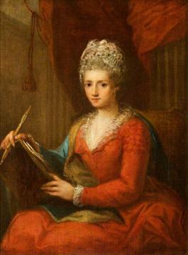 Self Portrait Artwork by Angelica Kauffmann