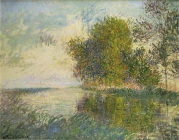The Normandy River Artwork by Gustave Loiseau