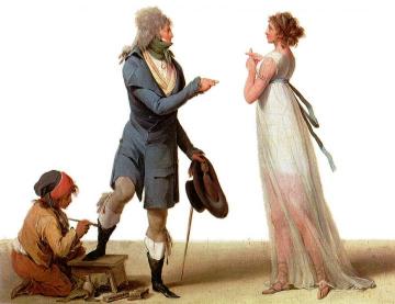 Absolutely no agreement Artwork by Louis Leopold Boilly