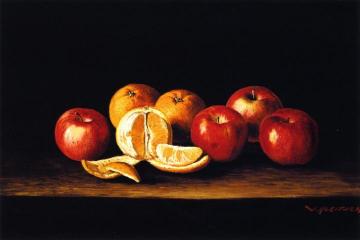 Still Life With Apples And Oranges Artwork by Joseph Kleitsch