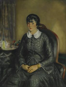 Portrait Of Mary Mckinnon Artwork by George Wesley Bellows