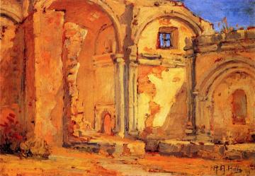 Ruins of the Chapel, Capistrano Artwork by Anna Hills