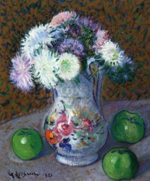 Vase of Flowers Artwork by Gustave Loiseau