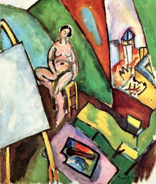 The Studio in Vence Artwork by Raoul Dufy