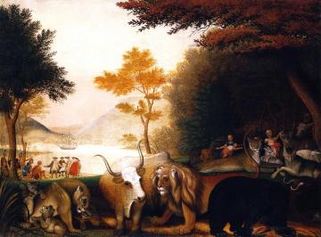 Peaceable Kingdom Artwork by Edward Hicks