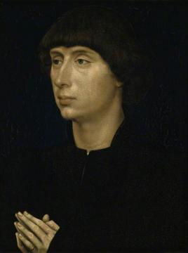 Portrait Of An Unknown Man Artwork by Rogier van der Weyden