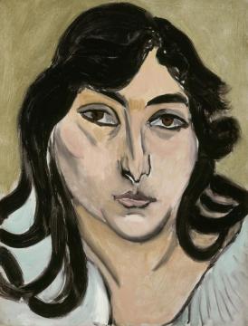Lorette's Head With Long Curls Artwork by Henri Matisse