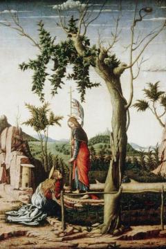 Noli me tangere Artwork by Andrea Mantegna
