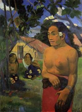 E haere oe i hia Artwork by Paul Gauguin