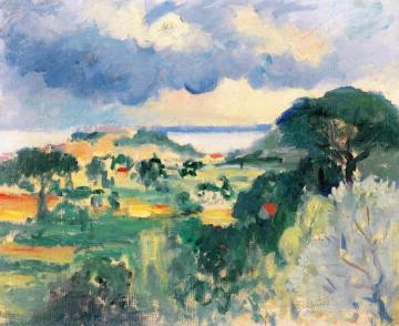 The Citadel at Saint-Tropez Artwork by Henri Manguin