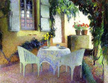 Terrasse du Manoir a Marquayrol Artwork by Henri Martin