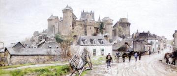 The Chateau Artwork by Ludovic Piette