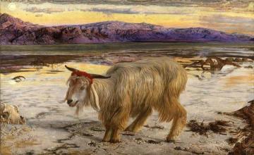 The Scapegoat Artwork by William Holman Hunt