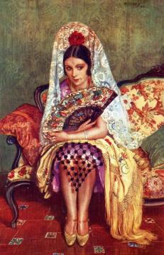 Waiting Artwork by George Owen Wynne Apperley