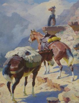 Sheep Country Artwork by William Robinson Leigh