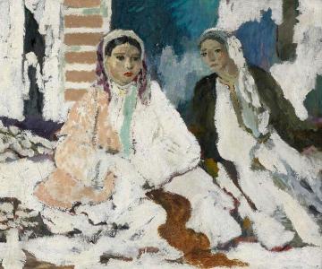 Berber Women Artwork by Edy Legrand