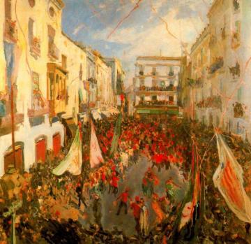 Las comparsas Artwork by Joaquin Mir Trinxet