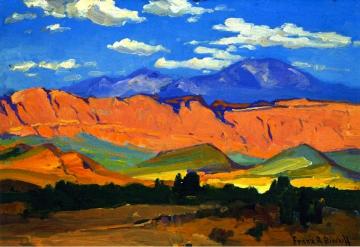 Utah Range Artwork by Franz Bischoff