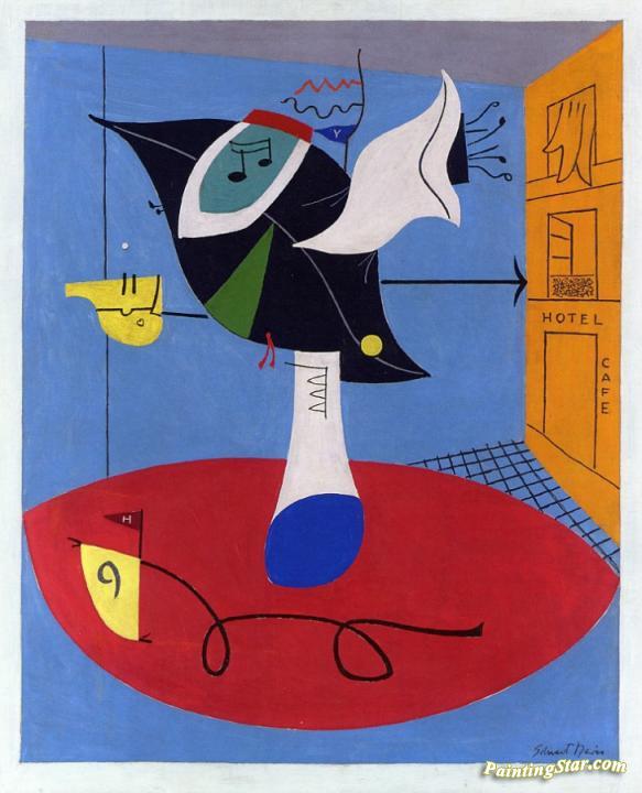 Still LIfe with Flowers Artwork by Stuart Davis