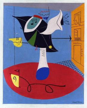 Still LIfe with Flowers Artwork by Stuart Davis