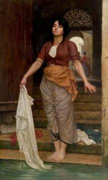 In a Street in Venice Artwork by Valentine Cameron Prinsep