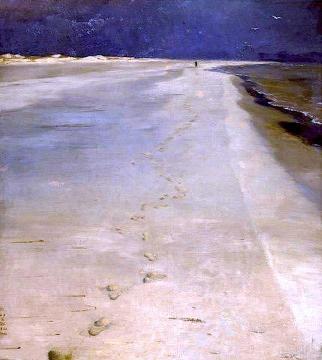 On the South Beach of Skagen Artwork by Peder Severin Kroyer