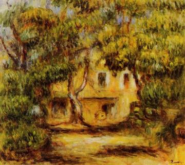 The Farm at Collettes Artwork by Pierre Auguste Renoir