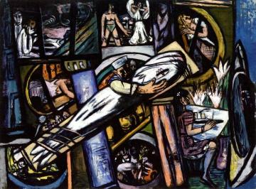 Cabins Artwork by Max Beckmann