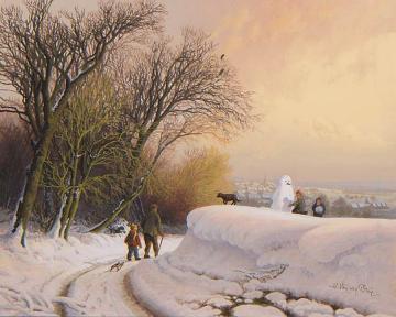 Winter Artwork by Percy Tarrant