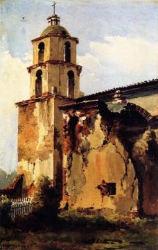 Mission San Luis Rey Artwork by Chris Jorgensen