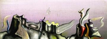 The Balcony Artwork by Yves Tanguy