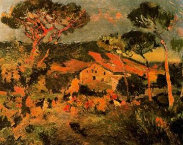 Masia Artwork by Joaquin Mir Trinxet