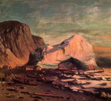 The Ice Gate of Cape St. Michael Artwork by William Bradford