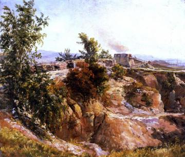 Chalk Pit near Maxen Artwork by Johan Christian Dahl