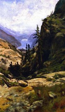 Donner Lake Artwork by William Keith