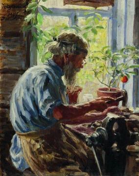 Craftsman from Pavlovsk Artwork by Ivan Kulikov