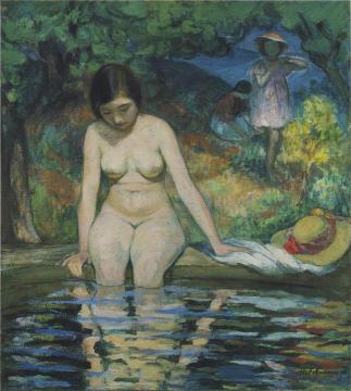 Bather Artwork by Henri Lebasque