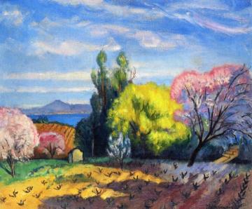 Spring in Saint-Tropez Artwork by Charles Camoin