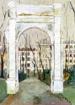 The Arc Du Parc Monceau Artwork by Maurice Utrillo