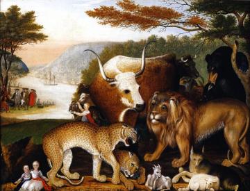 Peaceable Kingdom Artwork by Edward Hicks