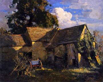 Everetts Old Mill, Corfe Artwork by Sir Arthur Streeton