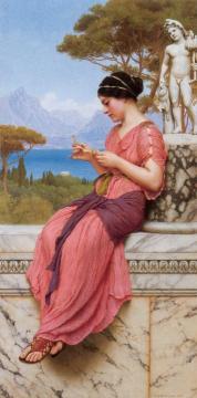 The Love Letter Artwork by John William Godward