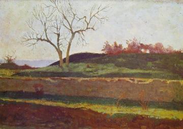 Winter Artwork by Giuseppe Abbati