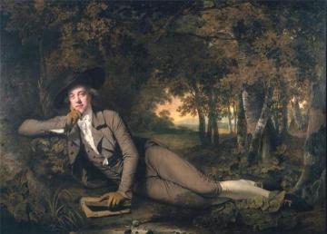 Sir Brooke Boothby Artwork by Joseph Wright of Derby