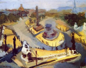 Place de la Concorde Artwork by Mané-Katz