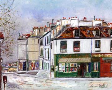 Montmartre Artwork by Maurice Utrillo