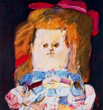 Nina sobre caballo Artwork by Fernando Botero