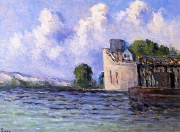 The Dam on the Seine Artwork by Maximilien Luce