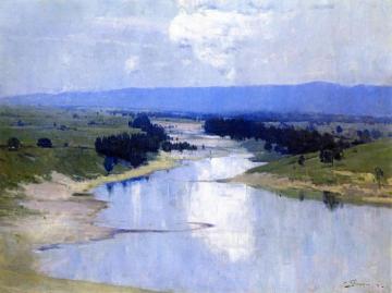 The River Artwork by Sir Arthur Streeton