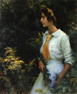 Goldenrod Artwork by Charles Courtney Curran